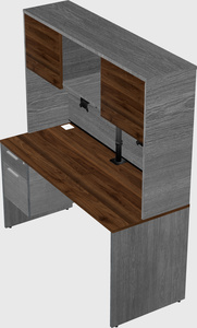 Rectangular desk
