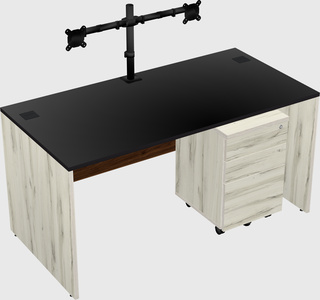 Rectangular desk