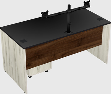 Rectangular desk