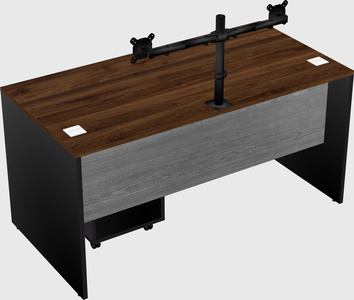 Rectangular desk