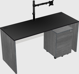 Rectangular desk
