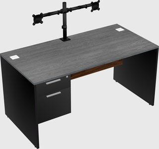 Rectangular desk