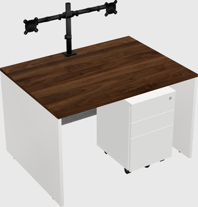 Rectangular desk