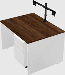 Rectangular desk