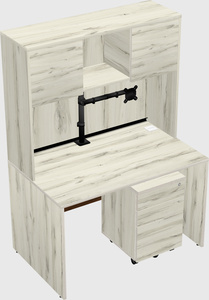 Rectangular desk