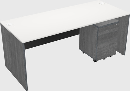Rectangular desk