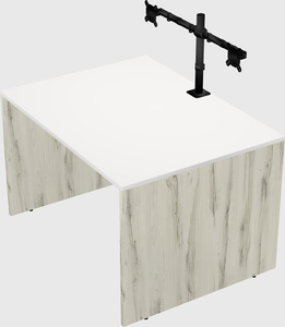 Rectangular desk