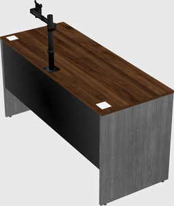 Rectangular desk