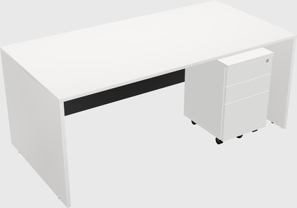 Rectangular desk