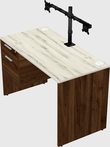 Rectangular desk