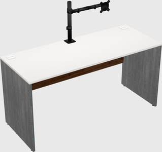 Rectangular desk