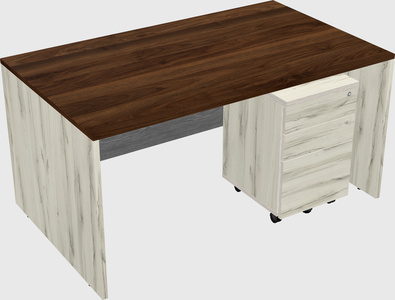 Rectangular desk