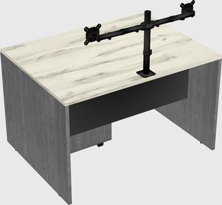 Rectangular desk
