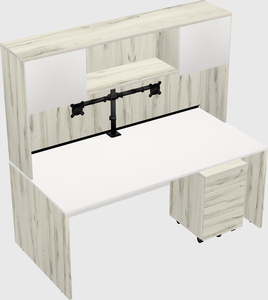 Rectangular desk