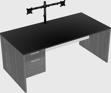 Rectangular desk