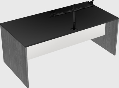 Rectangular desk
