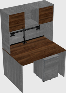 Rectangular desk