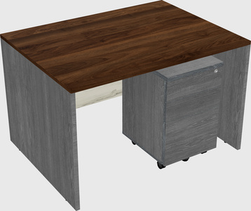 Rectangular desk
