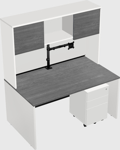 Rectangular desk