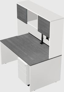 Rectangular desk