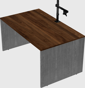 Rectangular desk