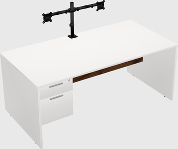 Rectangular desk