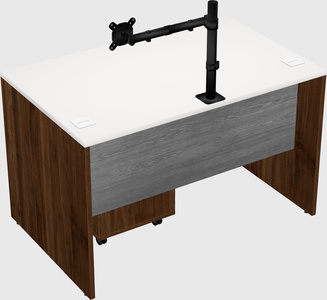 Rectangular desk