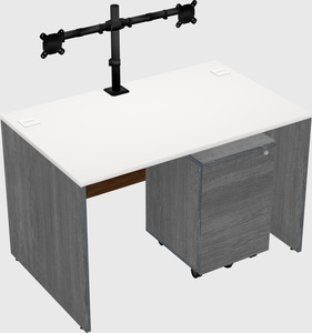 Rectangular desk