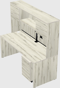 Rectangular desk