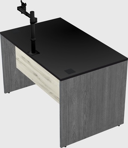 Rectangular desk