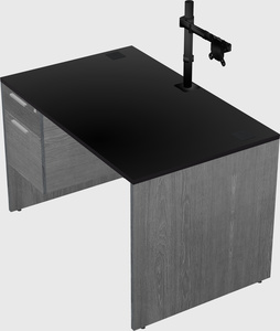 Rectangular desk