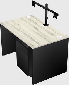 Rectangular desk