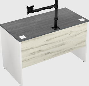 Rectangular desk