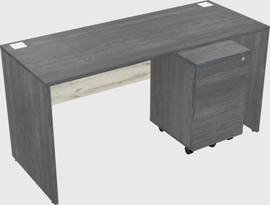 Rectangular desk