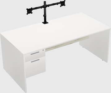 Rectangular desk