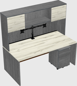 Rectangular desk