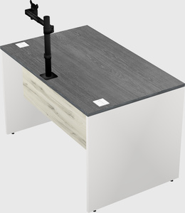 Rectangular desk