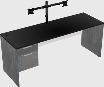 Rectangular desk