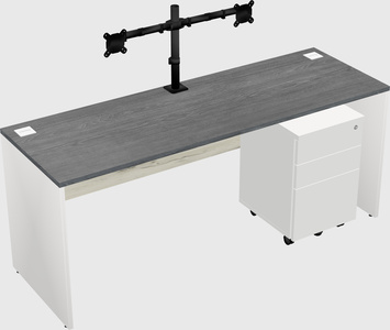 Rectangular desk