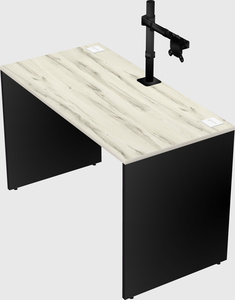 Rectangular desk