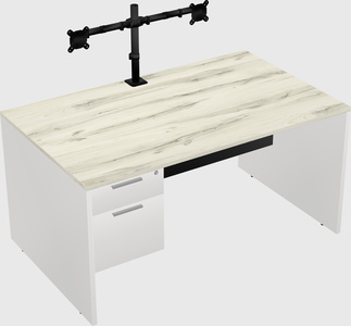 Rectangular desk