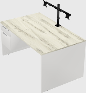 Rectangular desk