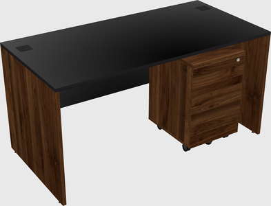 Rectangular desk