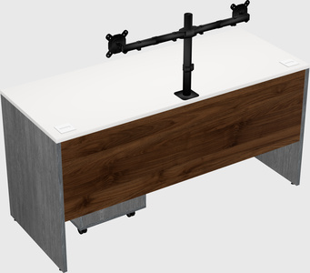 Rectangular desk