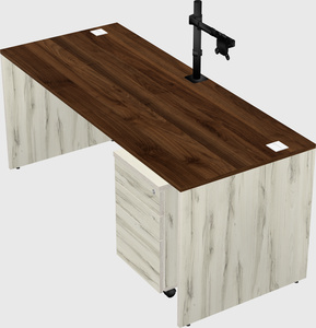 Rectangular desk
