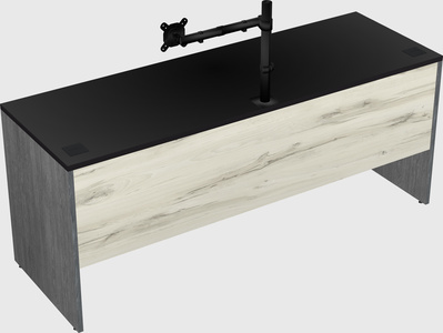 Rectangular desk