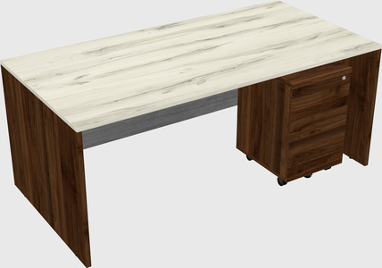 Rectangular desk