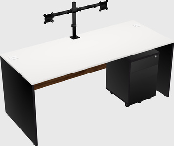 Rectangular desk