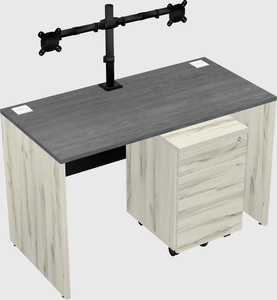 Rectangular desk