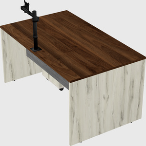 Rectangular desk
